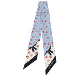 Foulard en soie Light Blue Dolce & Gabbana