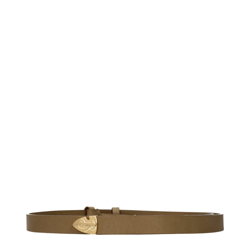 Burberry Brown Leather Regular Belt