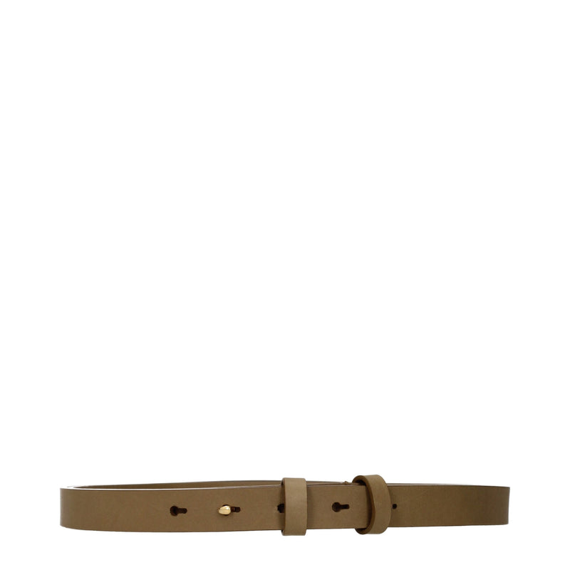 Burberry Brown Leather Regular Belt