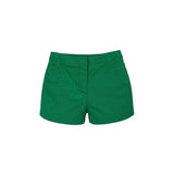 Malo Green Cotton Women's Shorts - Stylish & Comfortable