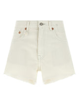 Short Bermuda R13 en coton blanc