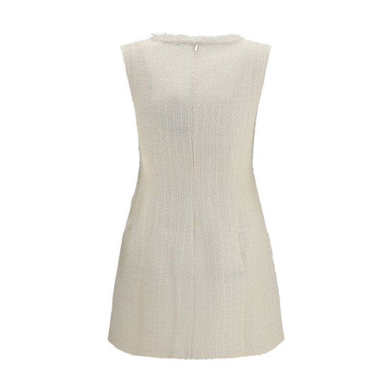Self-Portrait Beige Polyamide Casual Dress