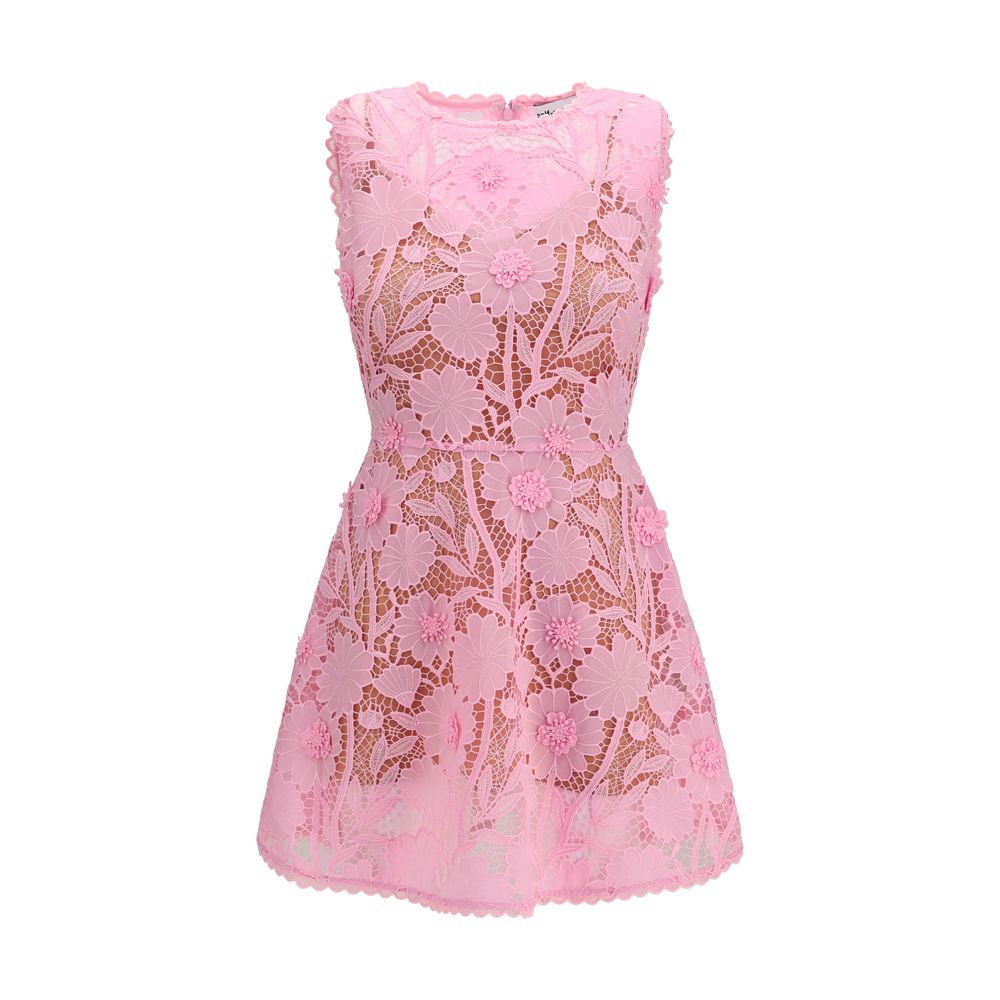 Robe de cocktail Self-Portrait en polyester multicolore
