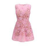 Robe de cocktail Self-Portrait en polyester multicolore