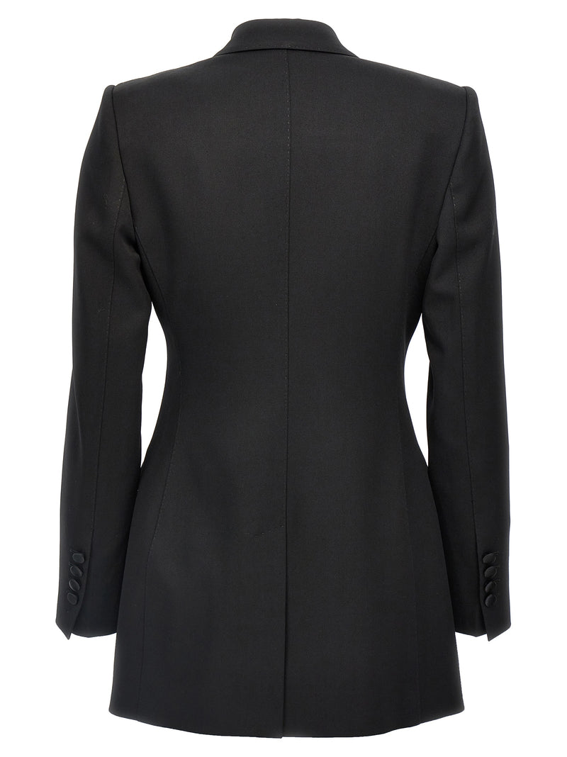 Dolce & Gabbana Black Virgin Wool Blazer