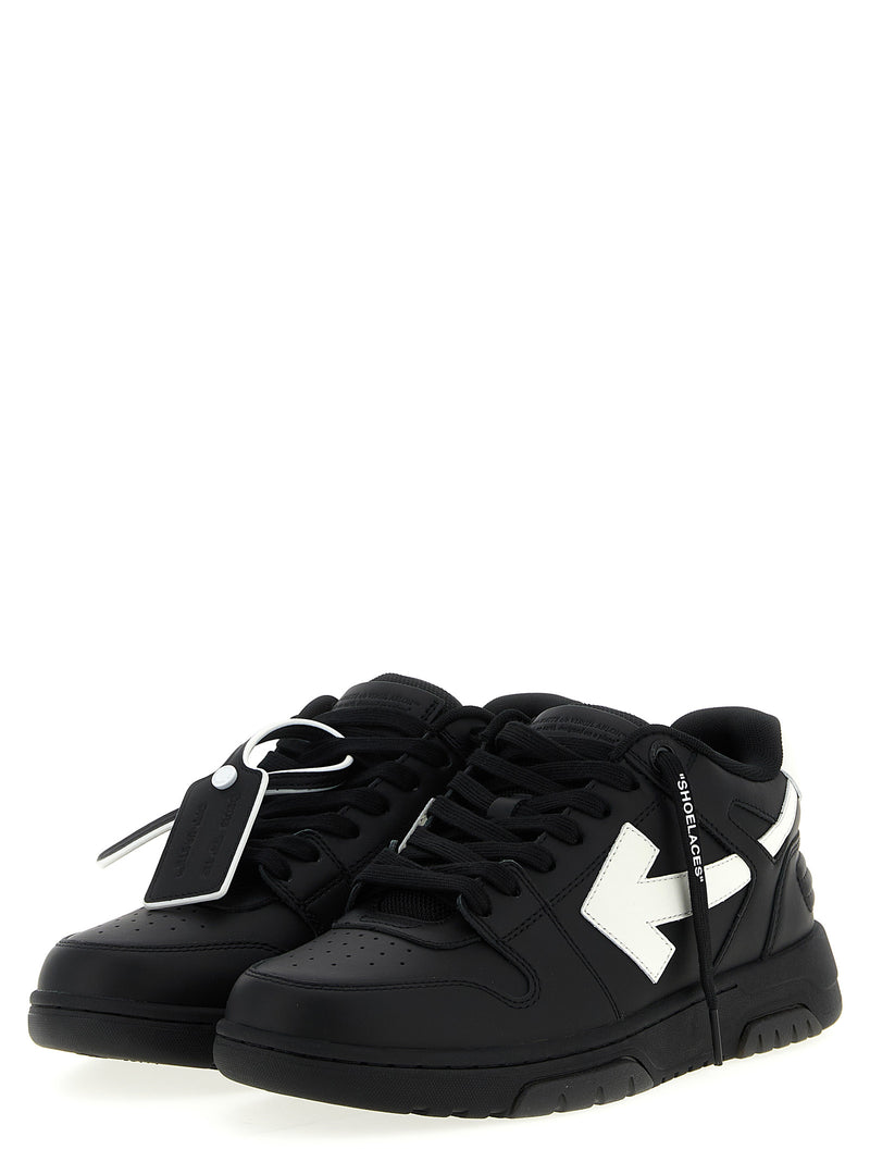 Baskets basses bicolores Off-White en polyester recyclé