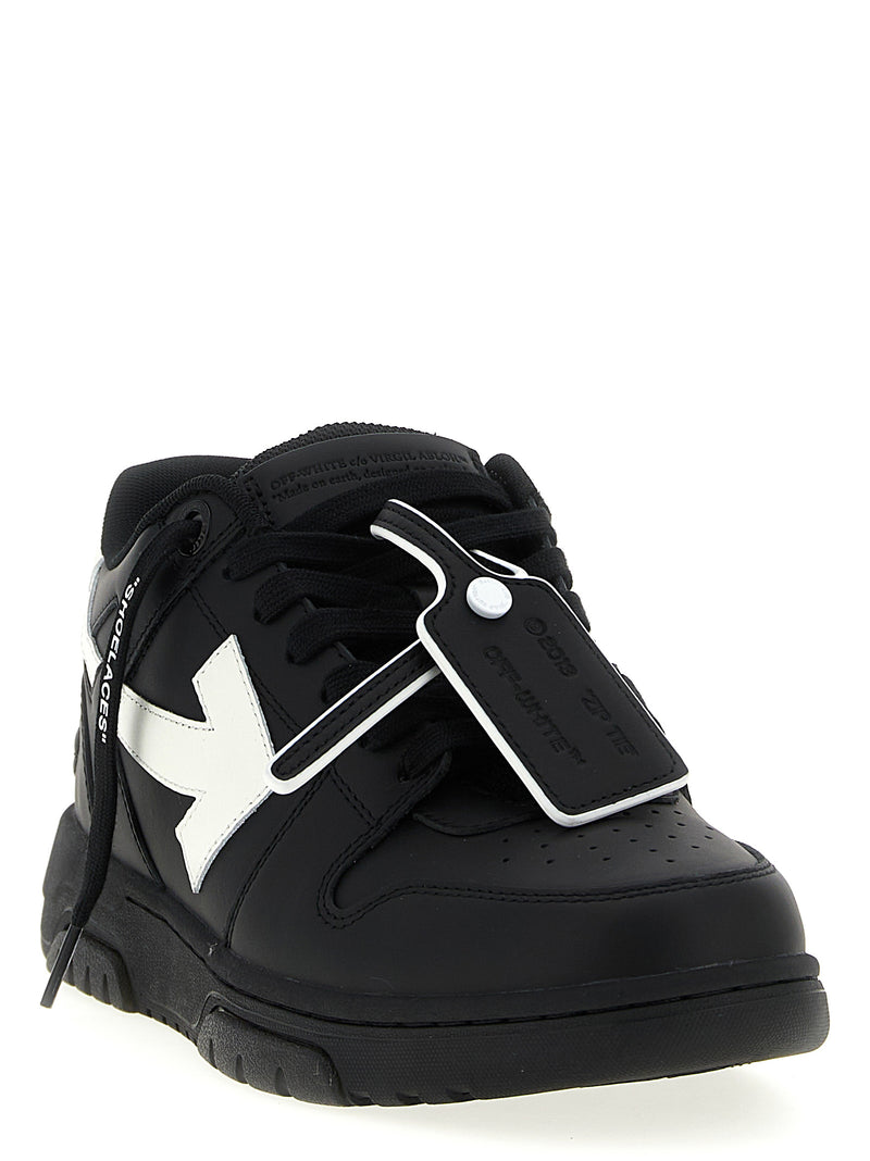 Baskets basses bicolores Off-White en polyester recyclé