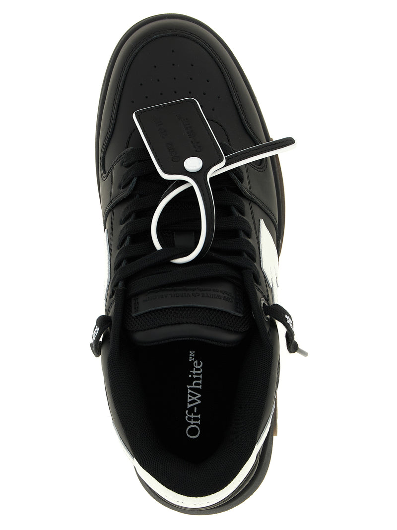 Baskets basses bicolores Off-White en polyester recyclé