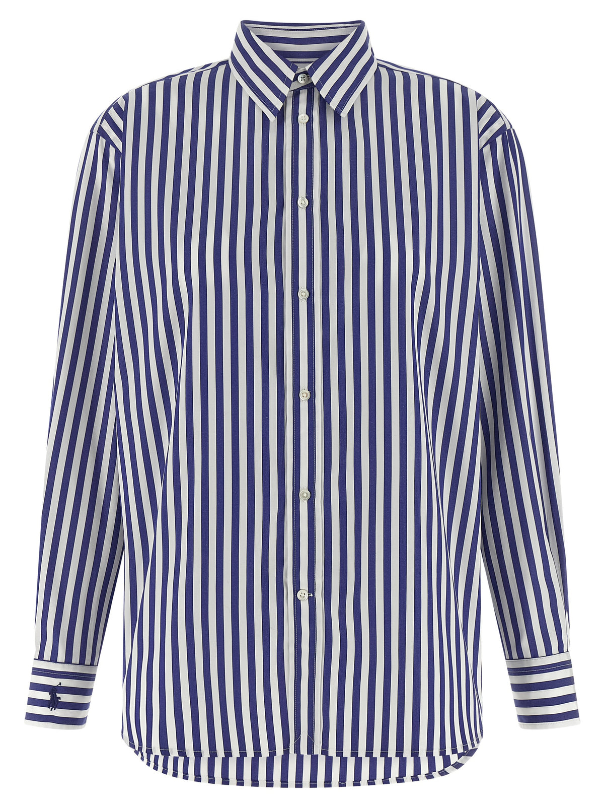 Polo Ralph Lauren Blue Cotton Blouse - Stylish & Comfortable