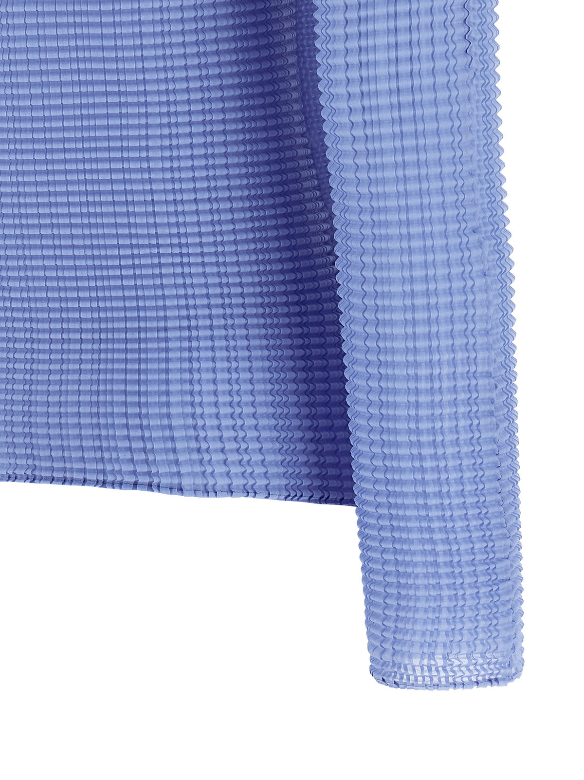 Chemisier Issey Miyake en polyester bleu