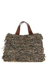 Ibeliv Bicolor Raffia Handbag