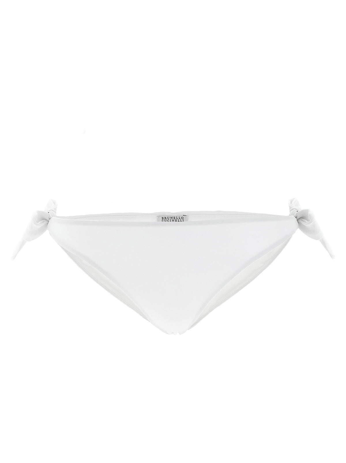 Brunello Cucinelli White Polyamide Swim Briefs for Women