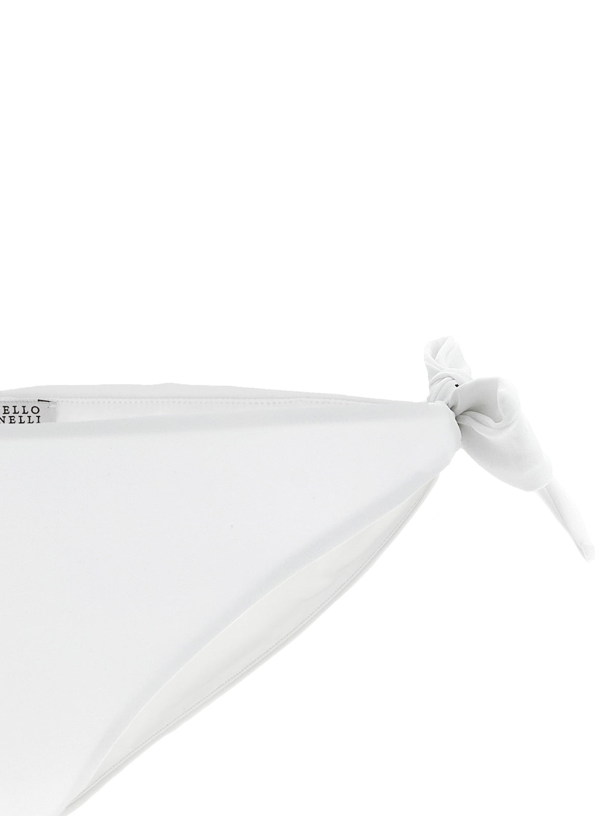 Brunello Cucinelli White Polyamide Swim Briefs for Women