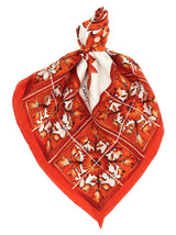 Parapluie en soie orange Dolce & Gabbana