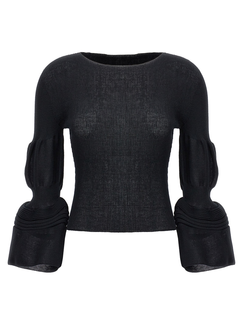 Issey Miyake Black Polyester Sweatshirt