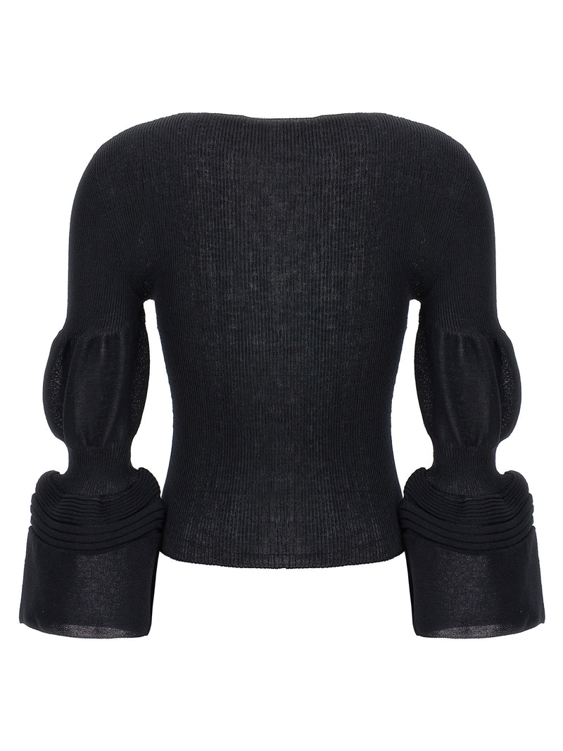 Issey Miyake Black Polyester Sweatshirt
