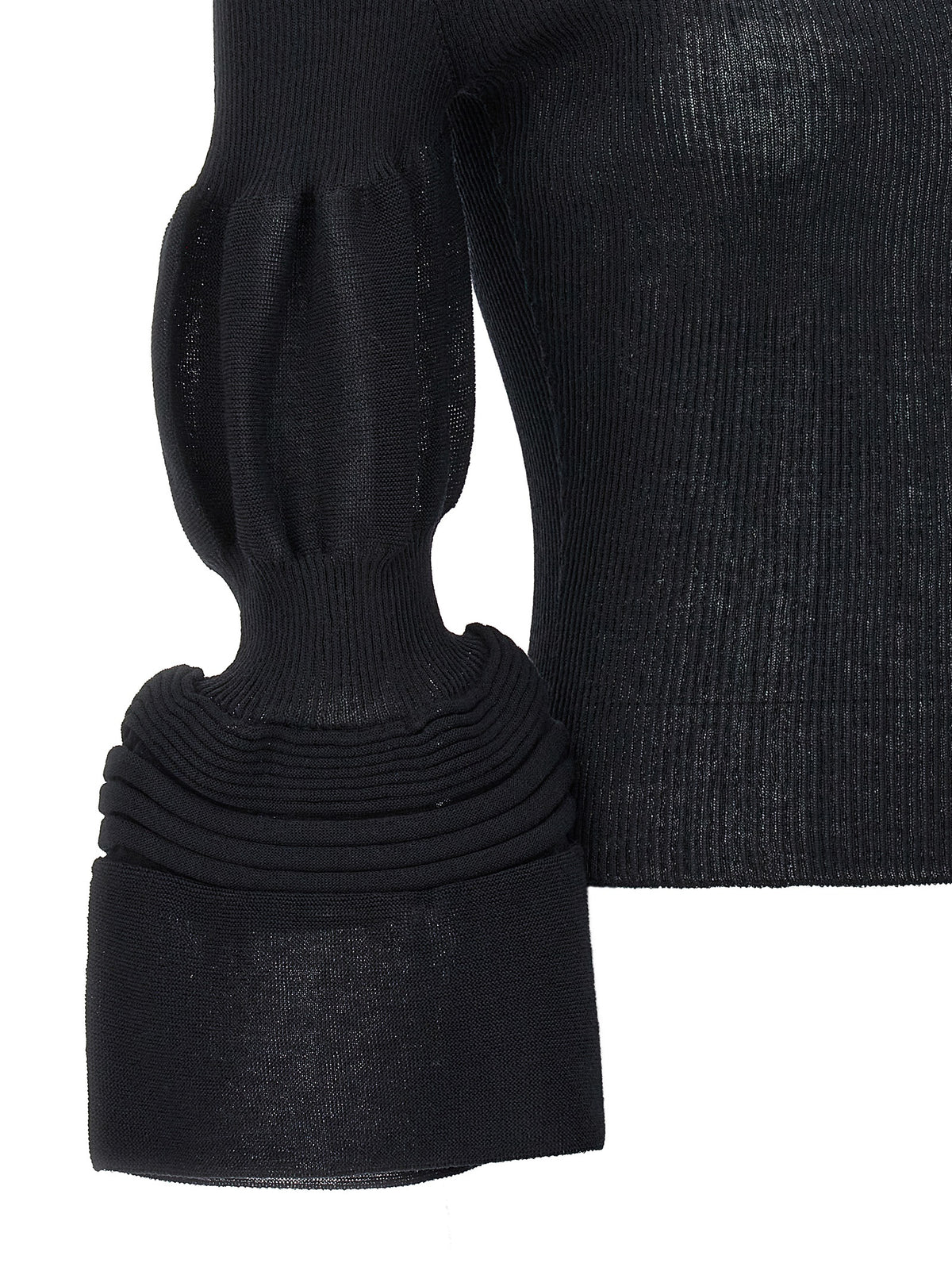 Issey Miyake Black Polyester Sweatshirt