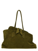 The Attico La Passeggiata Medium Bicolor Calfskin Shoulder Bag