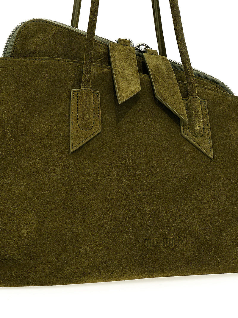The Attico Bicolor Calfskin Shoulder Bag - La Passeggiata Medium