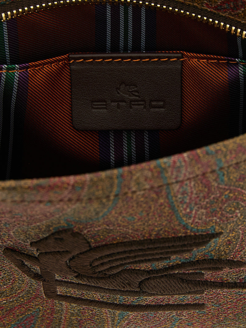 Pochette Etro en coton multicolore