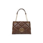 Love Moschino Brown Polyethylene Handbag