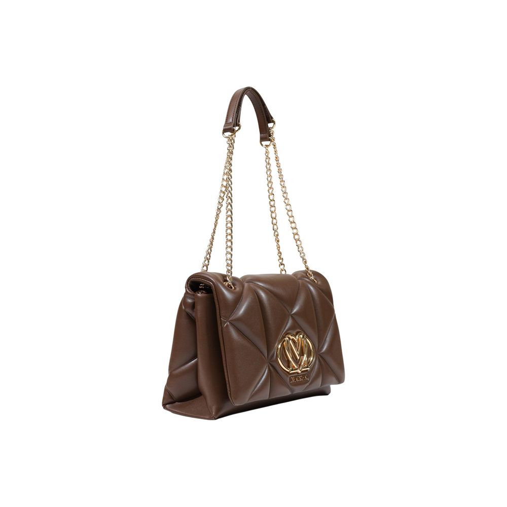 Sac à main Love Moschino en polyéthylène marron
