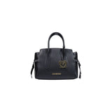 Sac à main en polyéthylène noir Love Moschino