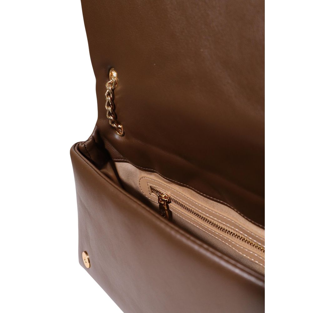 Sac à main Love Moschino en polyéthylène marron