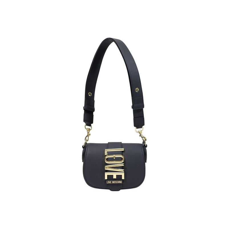 Love Moschino Black Polyethylene Handbag