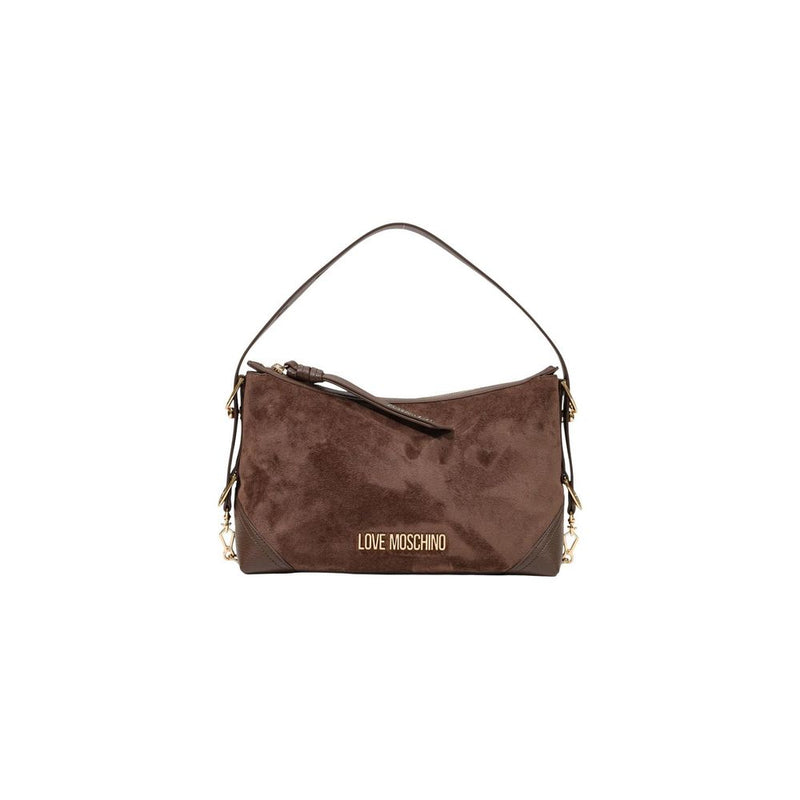 Love Moschino Brown Polyester Handbag