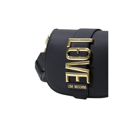 Love Moschino Black Polyethylene Handbag