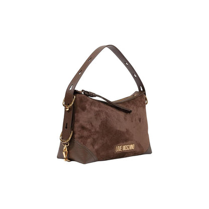 Love Moschino Brown Polyester Handbag