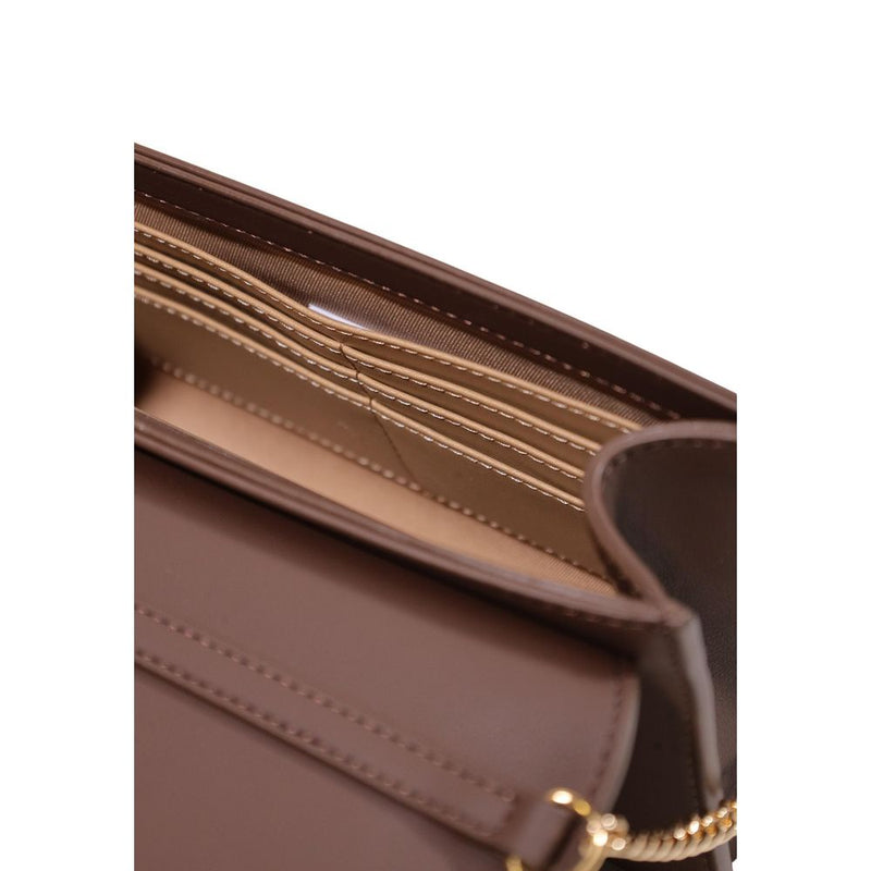 Sac à main Love Moschino en polyéthylène marron