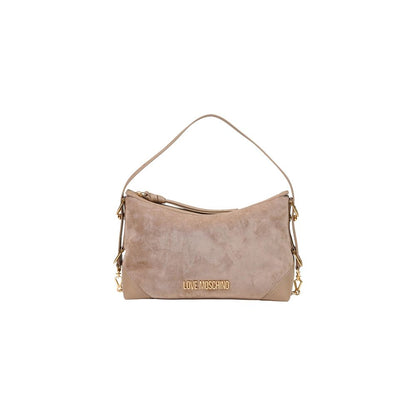 Love Moschino Beige Polyester Handbag