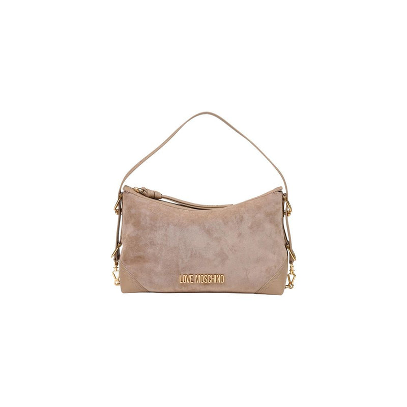 Love Moschino Beige Polyester Handbag
