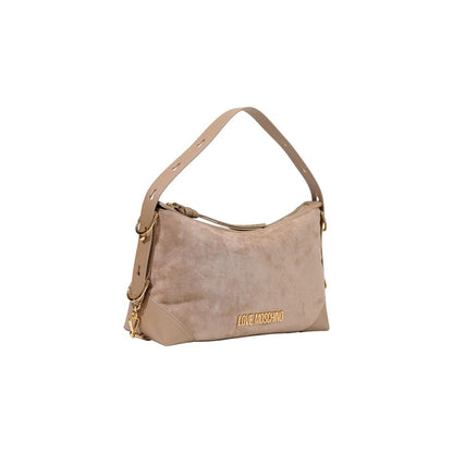 Love Moschino Beige Polyester Handbag
