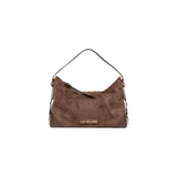Sac à main Love Moschino en polyester marron