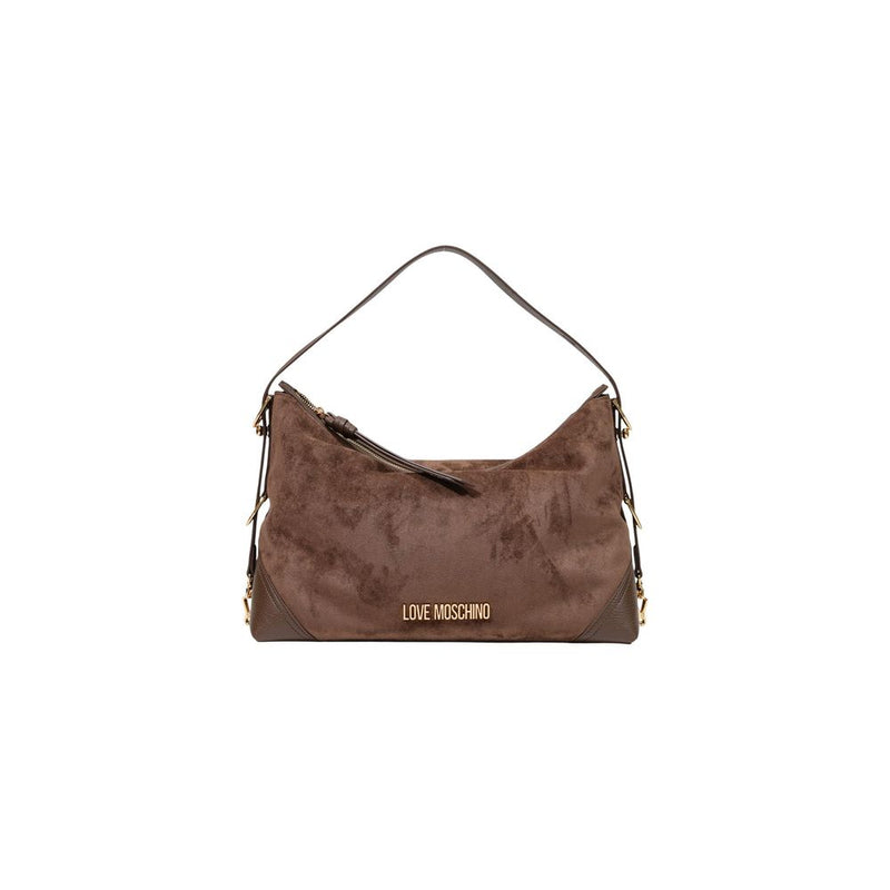 Love Moschino Brown Polyester Handbag