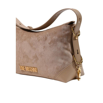 Love Moschino Beige Polyester Handbag