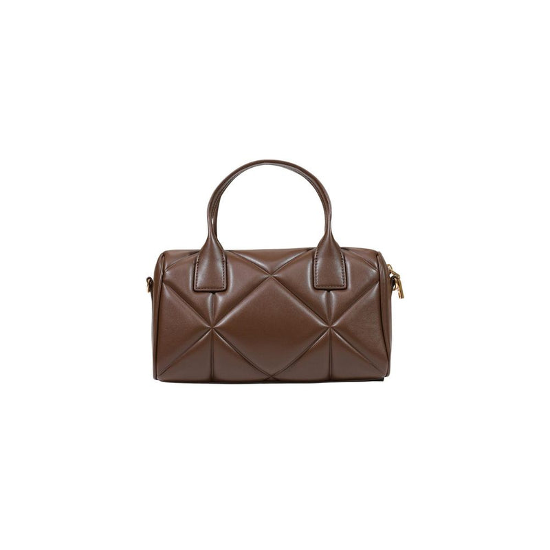 Love Moschino Brown Polyethylene Handbag