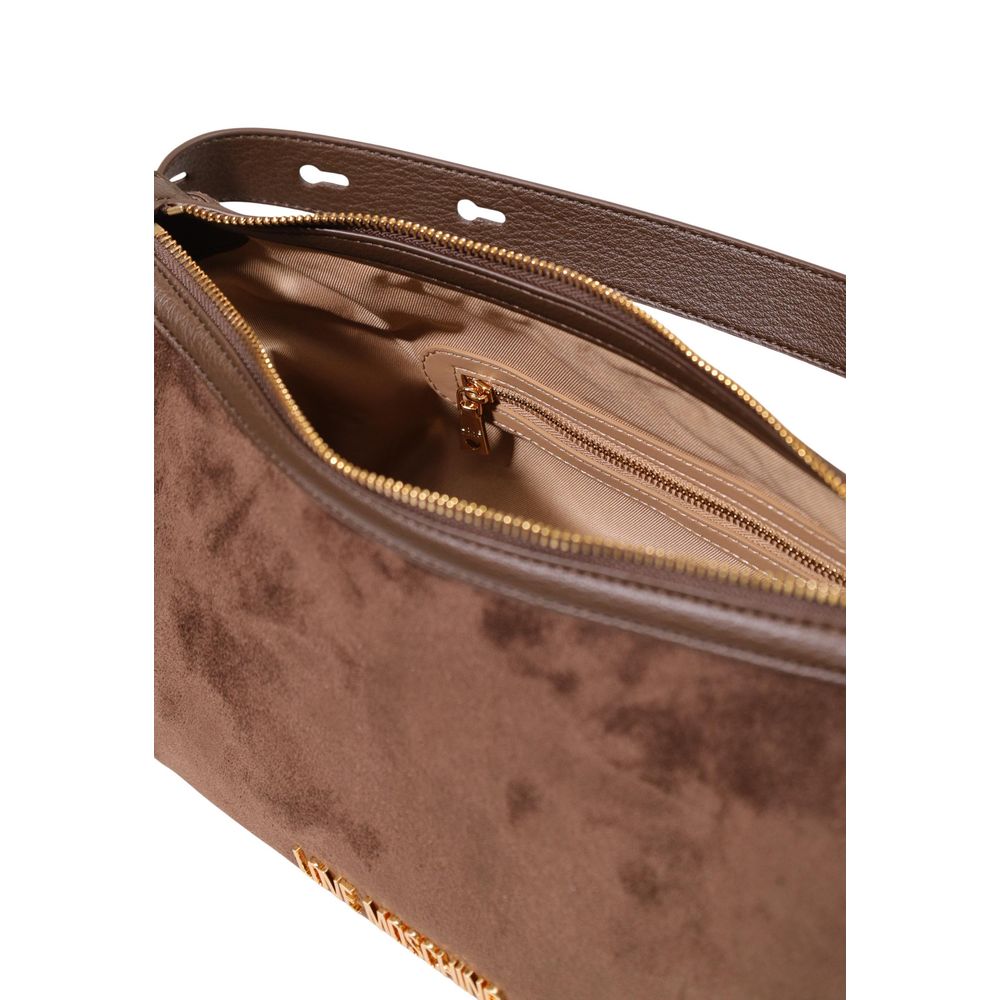 Sac à main Love Moschino en polyester marron