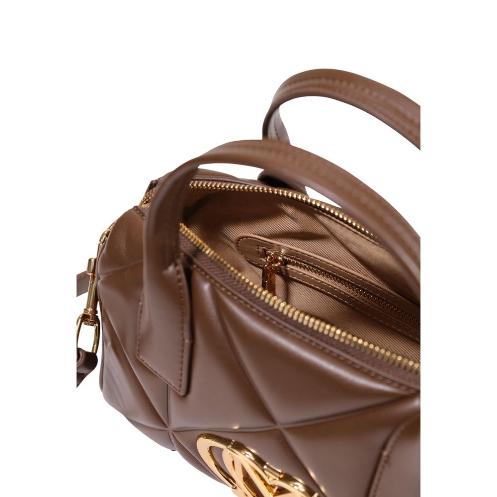 Sac à main Love Moschino en polyéthylène marron