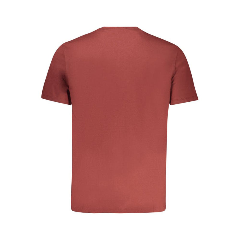 Calvin Klein Marrone Cotton Men T-Shirt - Stylish Comfort