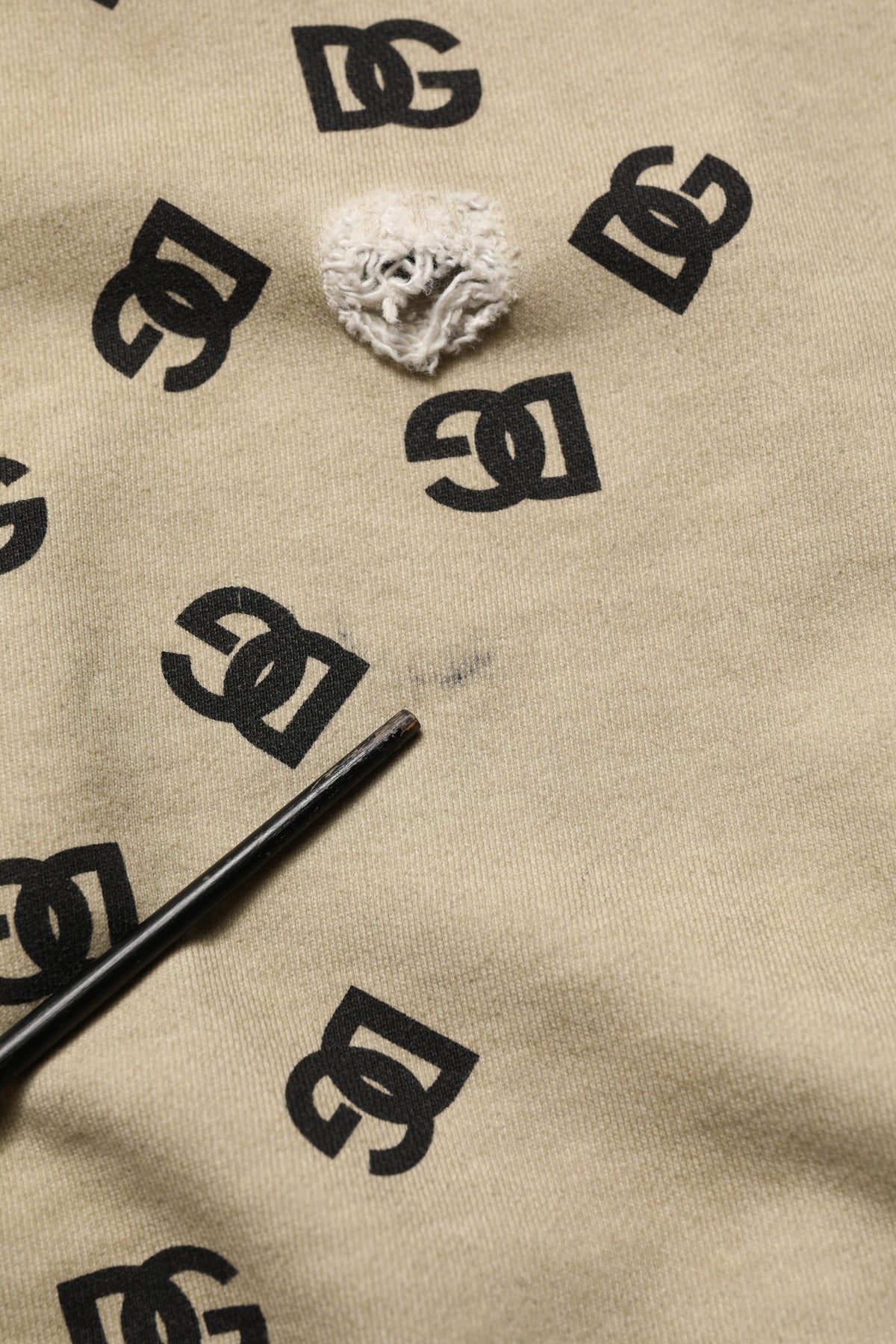 Dolce & Gabbana Brown Cotton Logo Hooded Sweatshirt Sweater