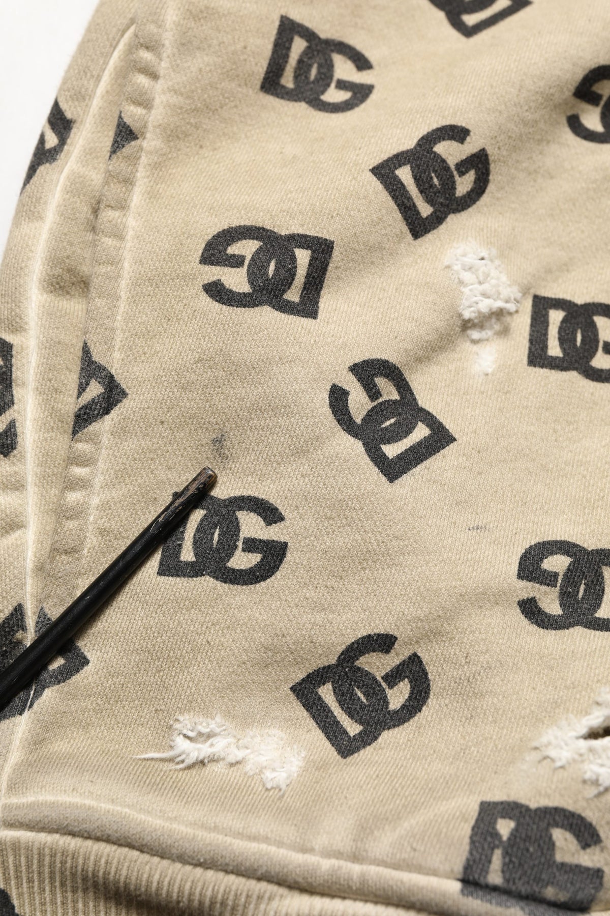Dolce & Gabbana Brown Cotton Logo Hooded Sweatshirt Sweater