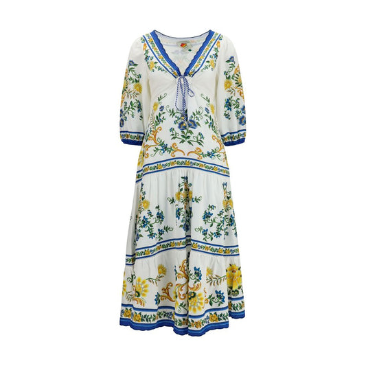Robe décontractée en lin multicolore FARM RIO