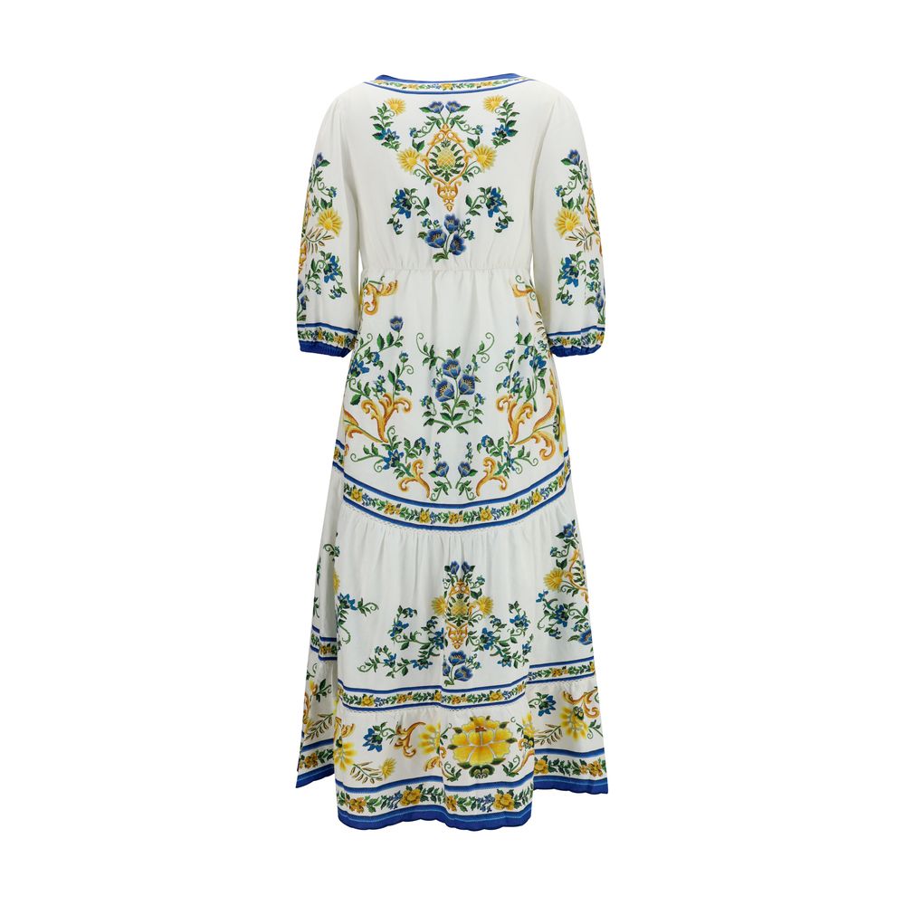 Robe décontractée en lin multicolore FARM RIO