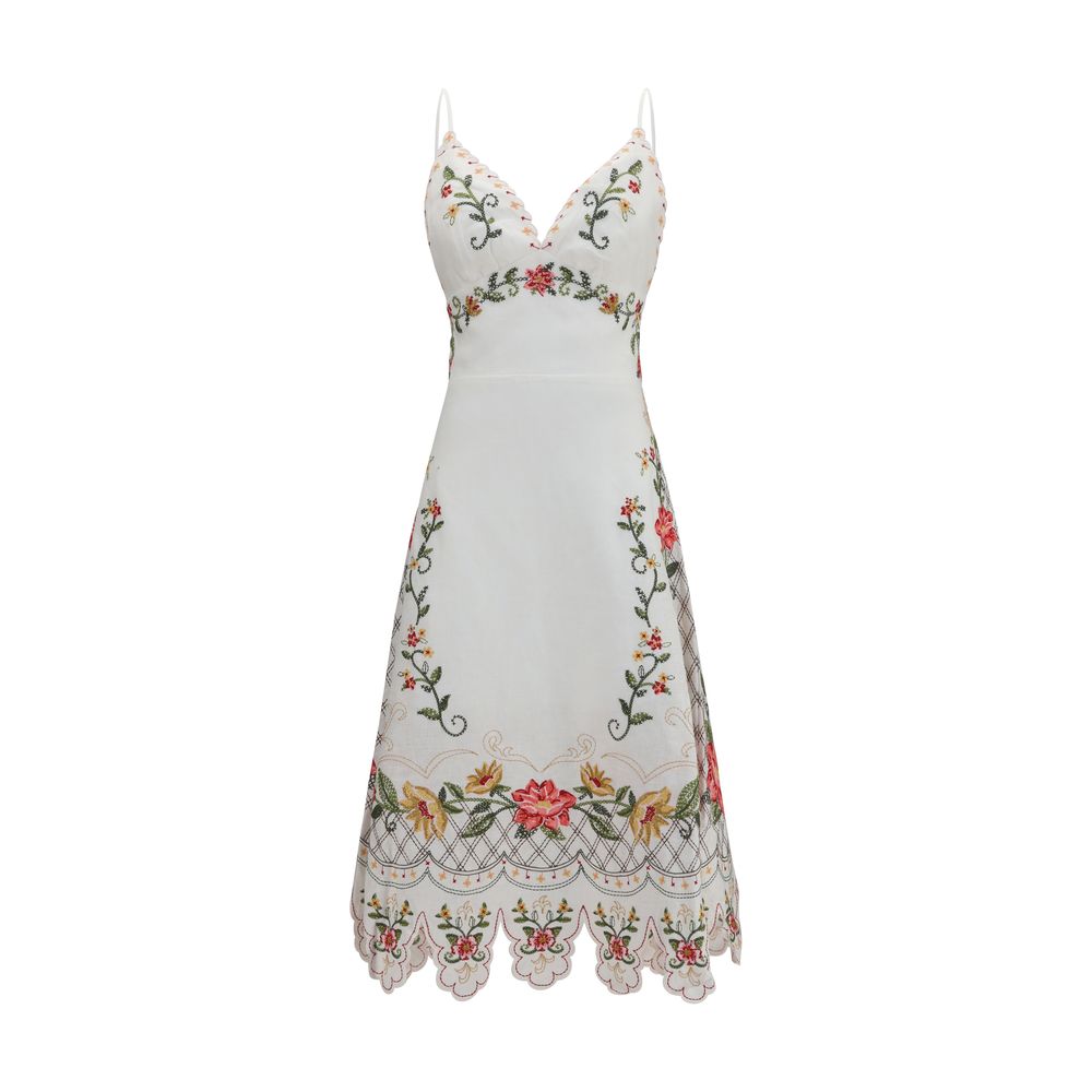 Robe décontractée en lin multicolore FARM RIO