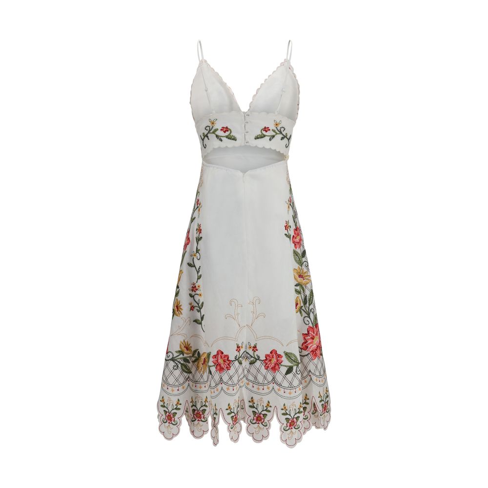 Robe décontractée en lin multicolore FARM RIO
