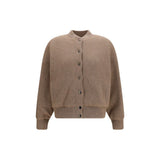 Brunello Cucinelli Beige Cashmere Bomber for Women